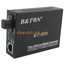 Bộ chuyển quang 1x1000M 131550nm WDM BiDi 20Km SC B&TON BT-950GS-20A