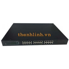 Bộ chia mạng Công Nghiệp Rack-Mount Gigabit/Fast Ethernet Switch Wintop 24 port CM2024L-24T