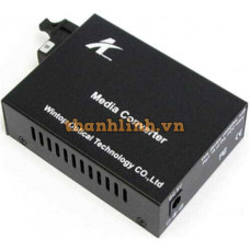 Bộ chuyển đổi Converter quang 10G SFP+ -> SFP+ slot Chuyển từ cáp Multimode qua cáp Singlemode Wintop MS400234