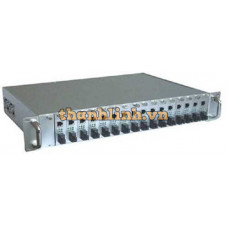 Bộ chuyển đổi quang điện 17 Khe cắm Rack-Mount Chassis Media Converter Management Wintop YT-81/7-2A