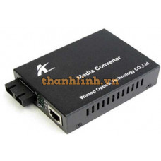 Bộ chuyển quang 1x1000M 1550nm DFB SM 100Km SC Wintop YT-8110GSA-11-100-AS