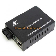 Bộ chuyển quang 1x1000M SM 20Km SC Wintop YT-8110GSA-11-20-AS