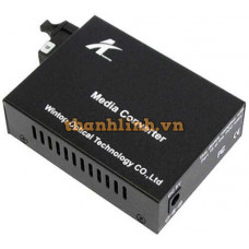 Bộ chuyển quang 1x1000M 1490/1550nm WDM BiDi 60Km SC Wintop YT-8110GSB-11-60A-AS