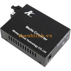 Bộ chuyển quang 1x1000M 1490/1550nm WDM BiDi 80Km SC Wintop YT-8110GSB-11-80A-AS