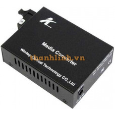 Bộ chuyển quang 1x1000M 1550/1490nm WDM BiDi 80Km SC Wintop YT-8110GSB-11-80B-AS