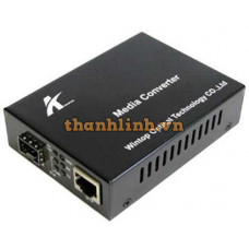Module quang PoE Gigabit Ethernet 10/100/1000M, Khe cắm SFP Wintop YT-8110P-SFP-AS