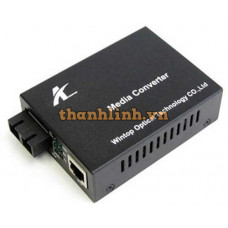 Bộ chuyển quang 1x100M SM 40Km SC Wintop YT-8110SA-11-40