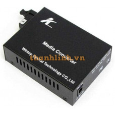 Bộ chuyển quang 1x100M 1*9 BiDi SM 60Km 1550/ Wintop YT-8110SB-11-60B