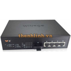 Bộ chia mạng 4 x 100m s and 1 x 100m , SM , 20Km , SC Wintop YT-DS205-1F4T