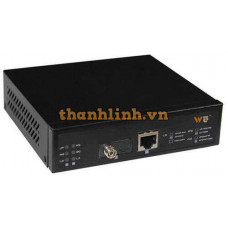 Bộ chia mạng POE 1 x 100m and 1 x 100m , SM , 20Km , SC , 65W Wintop YT-MC102-1F1E-AT