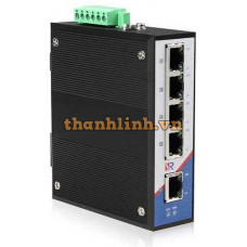 Switch công nghiệp 100/1000Mbps Gigabit 4- 1000B + 1- 1000Base-X ( SFP ) DC9-60V Wintop YT-RS205-1GF4GT