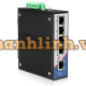 Switch công nghiệp 100/1000Mbps Gigabit 4- 1000B + 1- 1000Base-X ( SFP ) DC9-60V Wintop YT-RS205-1GF4GT