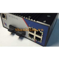 Bộ chia mạng Công Nghiệp DIN-Rail PoE 10/100Mbps Fast Ethernet Switch Wintop 4 port YT-RS205-2F4T-AT