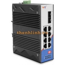 Thiết bị chuyển mạch PoE Công Nghiệp 8×1000Base-T POE port+2×1000Base-X SFP slot dual power ,DC48-57V Wintop YT-RS2310-2GF8GT-8POE