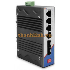 Thiết bị chuyển mạch PoE Công Nghiệp 2×1000Base -X SFP port+4×1000Base-T RJ45 port ,dual power ,DC9-48V Wintop YT-RS236-2GF4GT