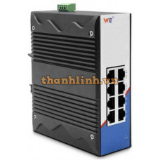 Thiết bị chuyển mạch Công Nghiệp 8×1000Base-T RJ45 port dual power ,DC9-48V(redundancy)Managed : Unmana Wintop YT-RS238-8GT