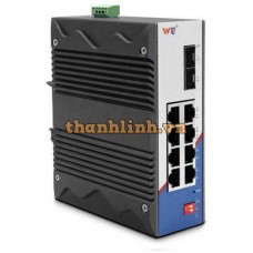 Thiết bị chuyển mạch Công Nghiệp 2×1000Base -X SFP port+8×1000Base-T RJ45 port ,dual power ,DC9-48V Wintop YT-RS6310-2GF8GT