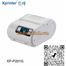 Máy in bluetooth (hóa đơn, tem nhãn) 2 trong 1 Xprinter XP-P201G