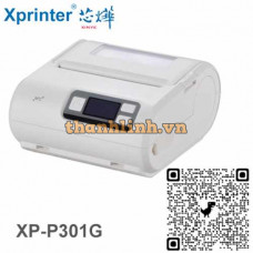 Máy in hóa đơn nhiệt di động bluetooth Xprinter XP-P301G