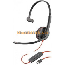 Tai nghe điện thoại Plantronics BLACKWIRE,C3210 USB-C 209748-201