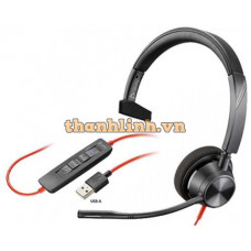 Tai nghe điện thoại Plantronics Blackwire 3310, BW3310-M USB-A 212703-01