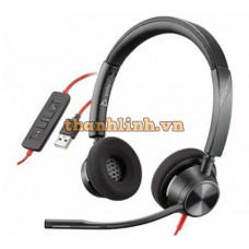 Tai nghe điện thoại Plantronics Blackwire 3320, BW3320 USB-C 213935-01