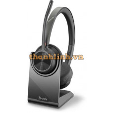 Tai nghe điện thoại Plantronics Voyager 4320 UC,V4320-M C USB-C,CHARGE STAND,WW 218479-02