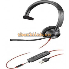 Tai nghe có Mic chống ồn Plantronics Blackwire BW3315-M USB-C