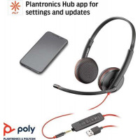 Tai nghe có Mic chống ồn Plantronics Blackwire C3225 USB-A