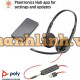 Tai nghe có Mic chống ồn Plantronics Blackwire C3225 USB-C