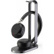 Unified Communications Standard Bluetooth Wireless Headset Yealink BH72 with Charging Stand UC Black USB-A