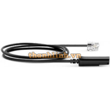 QD to RJ Cord of YHS36/YHS34/YHS34 Lite Yealink QD to RJ9 Cord