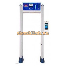 Cổng dò kim loại kết hợp đo thân nhiệt Safeway AT-300W