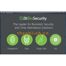 Phần mềm chấm công tập trung 20 thiết bị ZKTeco Bio Security Attendance (20 Device)