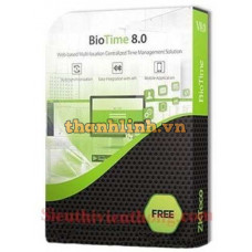 Phần mềm chấm công Biotime 8.0 - Kết nối tối đa 20 máy chấm công Zkteco BioTime 8.1 20 PCS