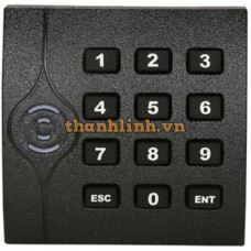 Đầu đọc Wiegand RFID Đọc thẻ Mifare 13,56MHz hoặc mã PIN Zkteco KR202M
