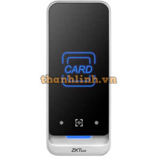 Đầu đọc thẻ từ và QR Code kiểm soát ra vào · Metal Zkteco QR600-H