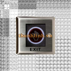 Nút exit mở cửa cảm ứng không chạm, hiệu ZKTeco, mã hàng: TLEB102, hàng mới 100%
