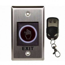 Nút exit cảm ứng có điều khiển từ xa, hiệu ZKTeco, mã hàng: TLEB102-R, hàng mới 100%