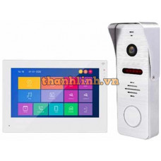 Bộ chuông cửa màn hình Hybrid ZKTeco VK07-C02 Kit