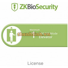 Phần mềm điều khiển phân tầng thang máy Online ZKTeco ZKBS-ELE-ONLINE-PRJ
